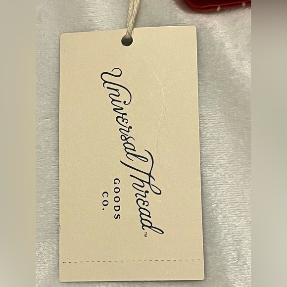 Universal Thread Orange-Red Snap Wallet with White Stitching New with Tags NWT - Picture 7 of 12